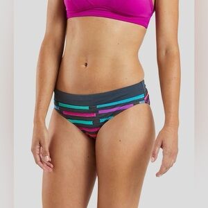 Title Nine Lehua Bikini Bottom in Color Shield Size Large